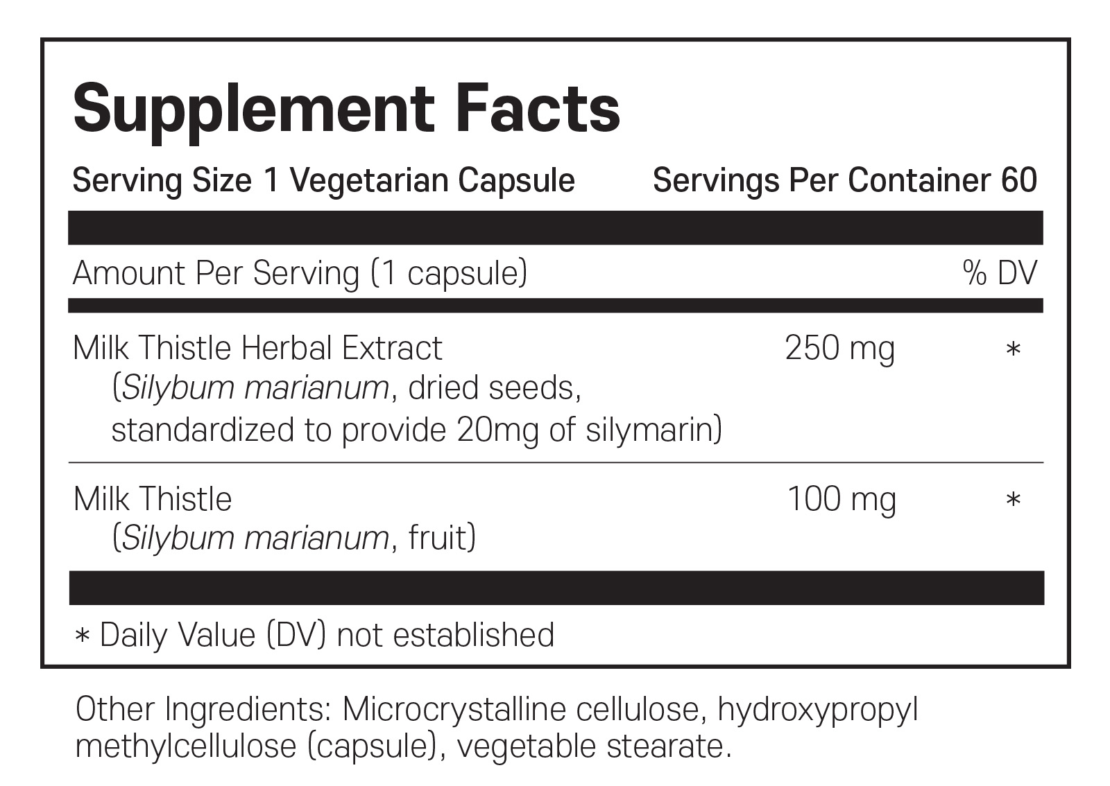 Product-Milk Thistle